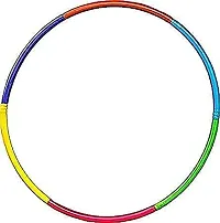 Premium Quality Nomadic Hula Hoop, Hoopa Hula, Exercise Ring For Fitness With 30 Inch Diameter For Boys,Girls, Kids And Adults (Multi Color) For All-thumb1