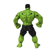 Premium Quality Anika Avengers Superhero Hulk Action Figure (6-Inch) (Green)-thumb1