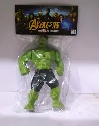 Premium Quality Anika Avengers Superhero Hulk Action Figure (6-Inch) (Green)-thumb2