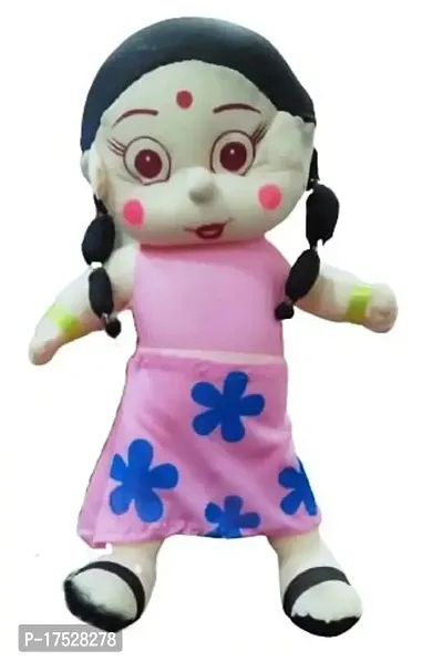 Premium Quality Anika Famous Cartoon Character Chutki, Multi Color (40Cm) (Color May Vary)