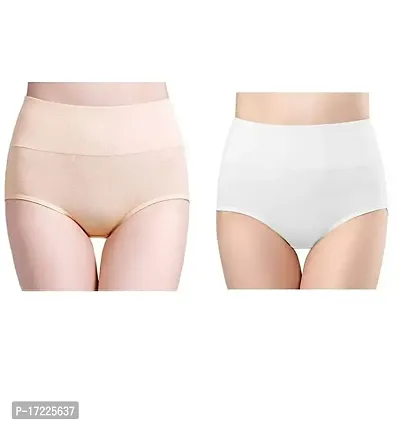 Women's High Waist Tummy Control Panties/Hipster Full Coverage