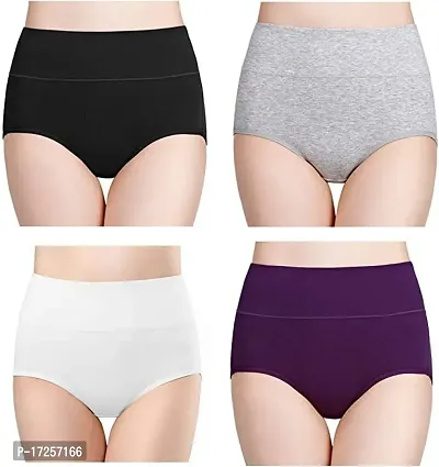 Fancy Cotton Briefs For Women Pack Of 4