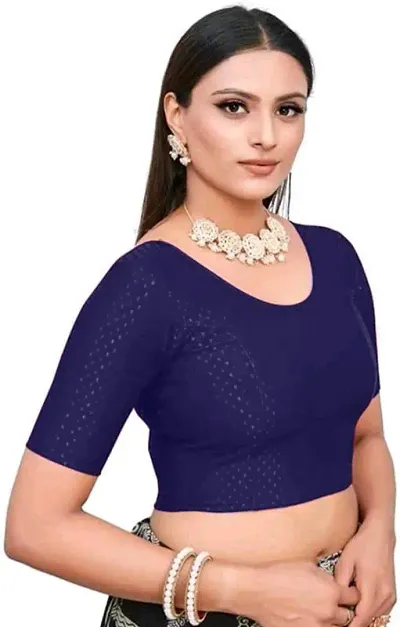 Readymade Cotton Lycra Stretchable Blouses