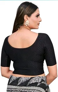 Classic Cotton Lycra Stitched Blouses For Women-thumb1