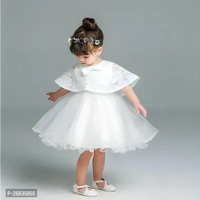 White Princess Dress For Kids Girl-thumb0