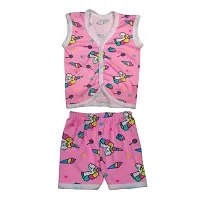 Unisex Baby Girls  Boys Cotton T-shirt  Shorts Clothing set of 3-thumb2