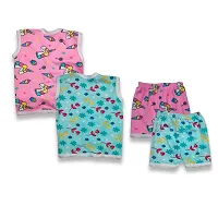 Unisex Baby Girls  Boys Cotton T-shirt  Shorts Clothing set of 3-thumb4