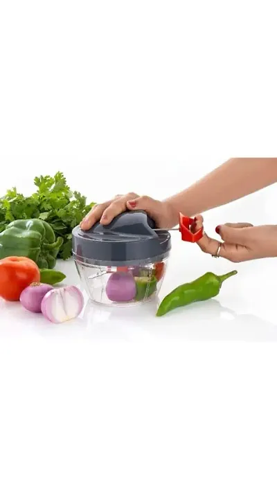 Plastic Manual Onion Cutter, Vegetable Chopping Machine, Handy Vegetable  Chopper