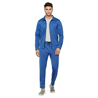 Glito Sports Wear Men's Super Poly Polyester Blend Solid Track Suit | (TRCK#05_V-2XL)-thumb4