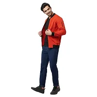 Glito Solid Men's With Black Rib DRY-FIT Standard Tailored Fit Lightweight Upper/ Jacket-thumb4