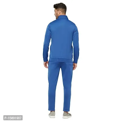 Glito Sports Wear Men's Super Poly Polyester Blend Solid Track Suit | (TRCK#05_V-2XL)-thumb4