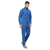 Glito Sports Wear Men's Super Poly Polyester Blend Solid Track Suit | (TRCK#05_V-2XL)-thumb2