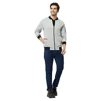 Glito Solid Men's With Black Rib DRY-FIT Standard Tailored Fit Lightweight Upper/ Jacket-thumb4