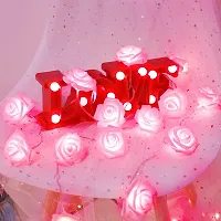 Rose Flower LED String Fairy Light 14 LED 3 Meter Night Light for Home Decor-thumb2