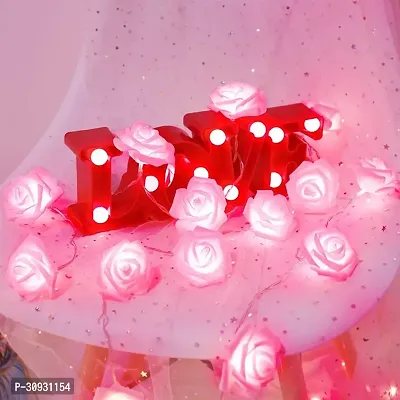 Rose Flower LED String Fairy Light 14 LED 3 Meter Night Light for Home Decor-thumb3