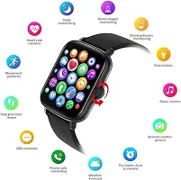 New- SMART WATCH 2024 latest version T500 Full Touch Screen Bluetooth Smartwatch with Body Temperature, Heart Rate  Oxygen Monitor Compatible with All 3G/4G/5G Android  iOS-thumb4