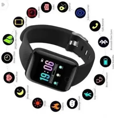 Smart Watch Id-116 ,Bluetooth Smartwatch Wireless Fitness Band Watch for Boys, Girls, Men, Women  Kids/