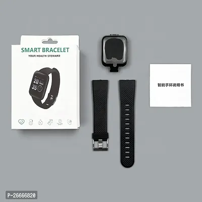 Smart -Watch Id-116 Bluetooth Smartwatch Wireless Fitness Band Watch for Boys, Girls, Men, Women  Kids/-thumb3