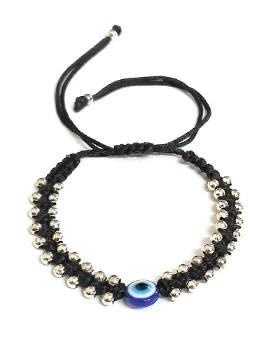 MANMORA thread evil eye with beads bracelet for girls | boys | men | women