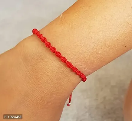 MANMORA Red Thread Spring Design Bracelet for Girls | Boys | Men | Women-thumb2