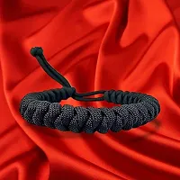 MANMORA Black Thread Kobra Design Bracelet for Girls | Boys | Men | Women-thumb3