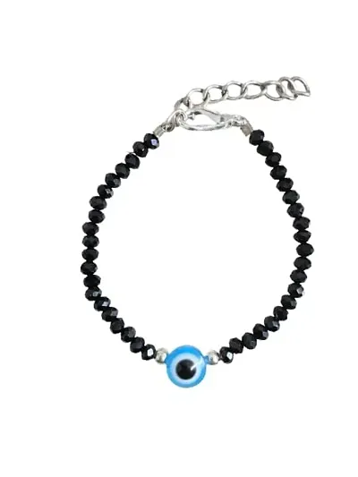 MANMORA Beads With Evil Eye Chain Bracelet For Girls | Boys |Men |Women