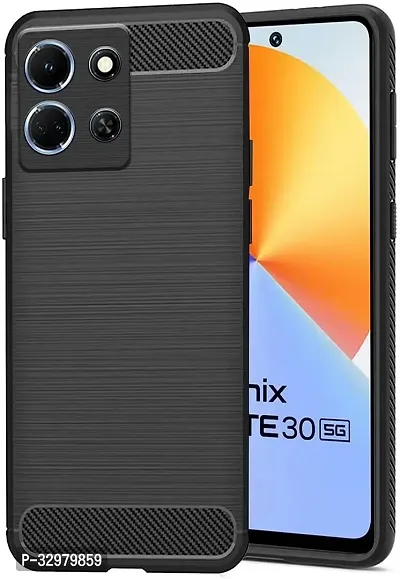 Designer Flexible Rubber Back Cover for Infinix X6711 Note 30 5G-thumb0