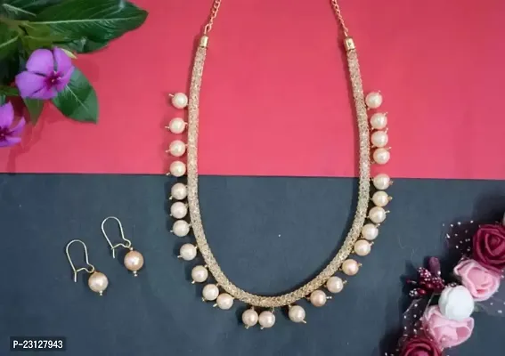 Latest Beautiful Alloy Jewellery Set for Women-thumb0