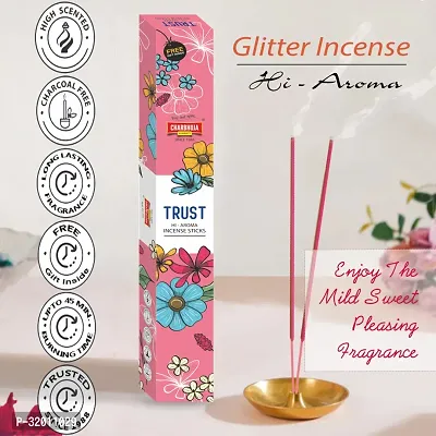 Glitter Incense Sticks (3 Boxes + Pure Camphor 55g for Pooja)-thumb4