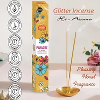 Glitter Incense Sticks (3 Boxes + Pure Camphor 55g for Pooja)-thumb1