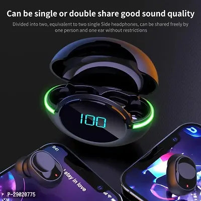 TWS Bluetooth 5.1 Wireless Headphones Charging Case 9D Stereo Sports Waterproof Headphones With Microphone For IOS/Android-thumb4