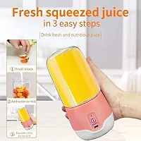 Rechargeable Portable Electric Mini USB Juicer Bottle Blender for Making Juice Travel Juicer for Fruits and Vegetables Fruit Juicer for All Fruits Juicer Hand Machine-thumb1