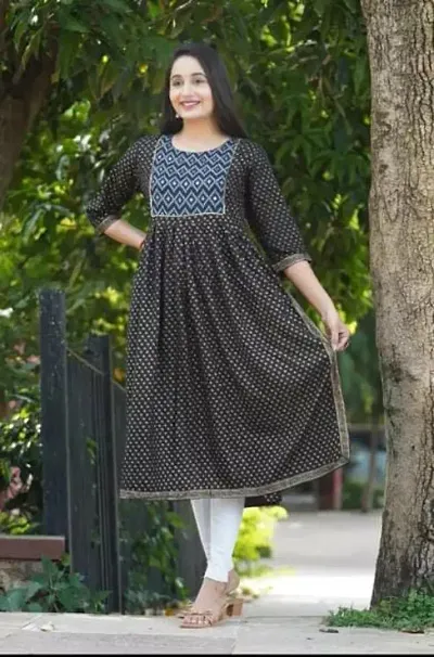 Stylish Rayon Kurti For Women