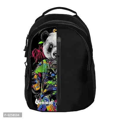 Benicia Teddy Print School Bag for Boys Girls / Laptop Backpack for Men Women