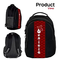 Benicia Ikkat Print School Bag for Boys Girls / Laptop Backpack for Men Women-thumb2