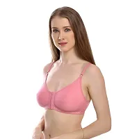 Body Liv Women Non Padded Non Wired Solid Front Open Bra Pack of 2-thumb3