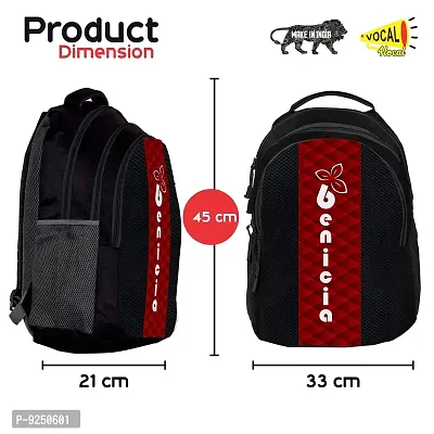 Benicia Ikkat Print School Bag for Boys Girls / Laptop Backpack for Men Women-thumb4