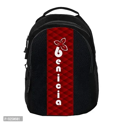 Benicia Ikkat Print School Bag for Boys Girls / Laptop Backpack for Men Women-thumb0