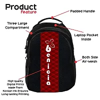 Benicia Ikkat Print School Bag for Boys Girls / Laptop Backpack for Men Women-thumb1
