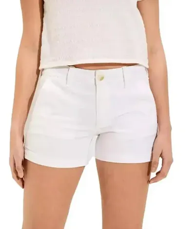 Trendy Solid Shorts For Women