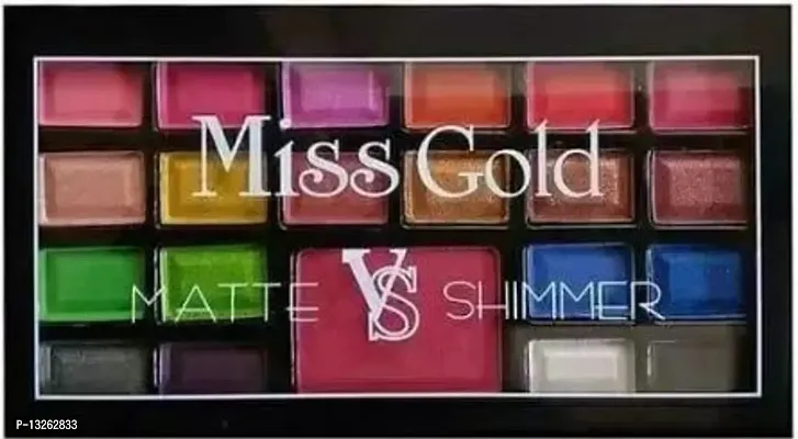 Miss Gold Eyeshadow Multicolor Matte  Shimmer