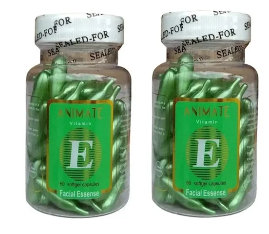 Drogirl Vitamin E Capsule for Glowing Face, Skin and Hair Nutriti