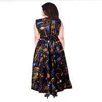 FabRay Women Printed Gown Kurta Rayon Printed Maxi Long Gown for Women and Girls -Multocolor-01_S-thumb2