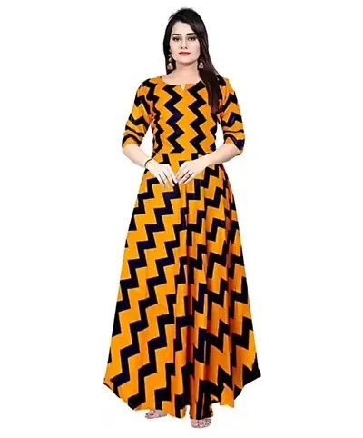 New In rayon Ethnic Gowns 