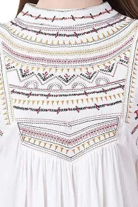 IB Styles Women s Latest Stylish Embroidery Kurti/Top-thumb2
