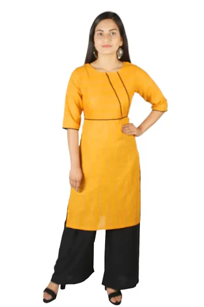 IB STYLES, Women Kurti Ladies Straight Kurta