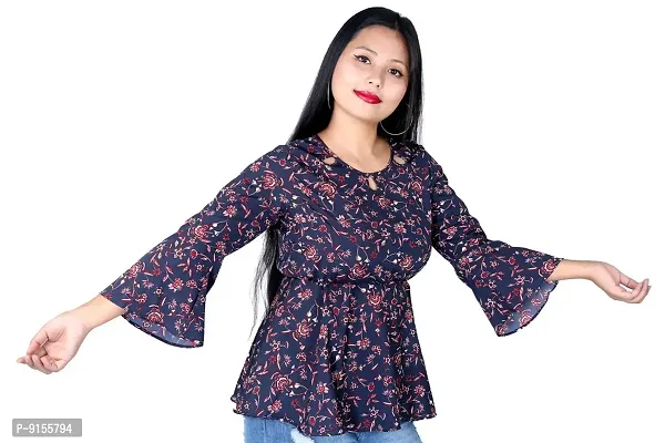 IB STYLES Women's Stylish Top Girls Ladies Western Tops