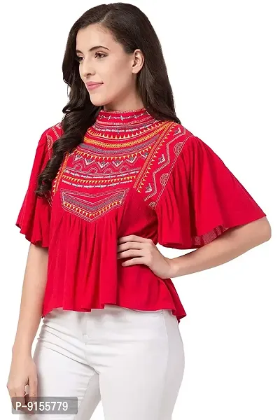 Women's top | Designer Tops and Tunics Embroidered Top-thumb5