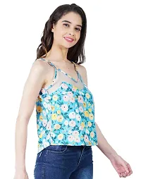 Classic Crepe Crop Tops for Women-thumb1