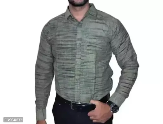 Fancy Cotton Casual Shirt for Mens-thumb0